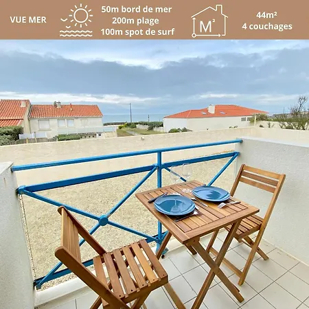 Renove Face A La Mer, 200m De La Sauzaie, Balcons, Wifi, Parking A Proximite - Fr-1-231-224 Bretignolles-sur-Mer